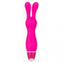 vibratore vaginale rabbit fallo vibrante dildo morbido in silicone stimolante