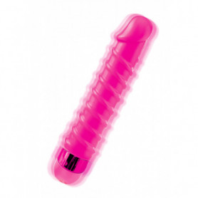 vibratore vaginale anale mini fallo realistico stimolante dildo morbido vibrante