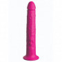 vibratore in silicone con ventosa realistico fallo anale vaginale dildo morbido