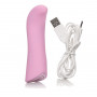 vibratore mini fallo vaginale stimolante dildo vibrante in silicone ricaricabile