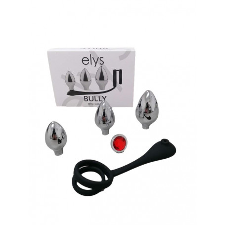 plug anale con anello fallico pene anal butt contro eiaculazione precoce 3 pz