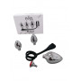 plug anale con anello fallico pene anal butt contro eiaculazione precoce 3 pz