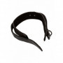 Collare con guinzaglio sexy nero regolabile bondage costrittivo sadomaso bdsm