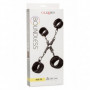 kit 4 manette e cavilgliere bondage sexy costrittivo regolabili sadomaso bdsm