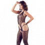 tutina sexy donna catsuite con perizoma lingerie intimo a rete bodystocking