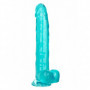 fallo maxi anale e vaginale con ventosa e testicoli realistico dildo stimolatore