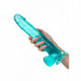 fallo maxi anale e vaginale con ventosa e testicoli realistico dildo stimolatore