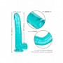 fallo maxi anale e vaginale con ventosa e testicoli realistico dildo stimolatore