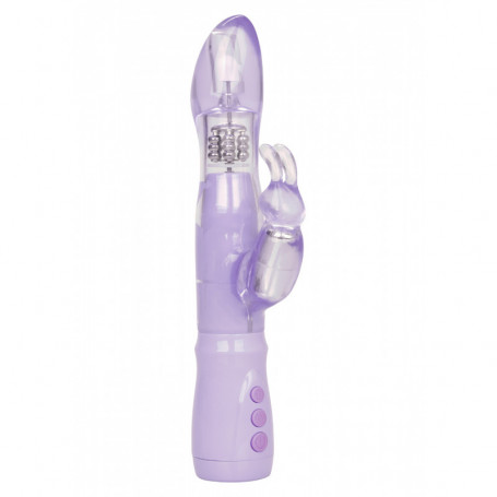 Vibratore doppio rabbit stimolatore clitoride dildo vaginale fallo vibrante
