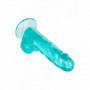 fallo realistico dildo anale e vaginale stimolatore con ventosa e testicoli