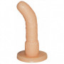 fallo indossabile realistico strap-on con cintura regolabile anale vaginale 3 pz
