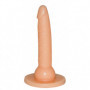fallo indossabile realistico strap-on con cintura regolabile anale vaginale 3 pz