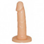 fallo indossabile realistico strap-on con cintura regolabile anale vaginale 3 pz