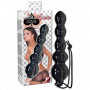 dildo anale fallo morbido in gomma stimolante anale anal butt tappo nero