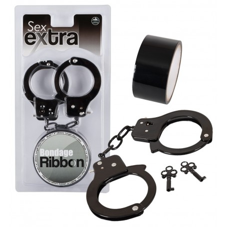 kit sex bondage nastro sadomaso e manette