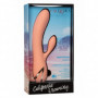 Vibratore vaginale rabbit doppio dildo fallo liscio vibrante stimola clitoride