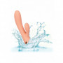 Vibratore vaginale rabbit doppio dildo fallo liscio vibrante stimola clitoride