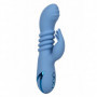 Vibratore doppio vaginale clitoride dildo rabbit fallo liscio vibrante morbido