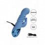 Vibratore doppio vaginale clitoride dildo rabbit fallo liscio vibrante morbido