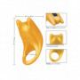 Anello fallico ritardante cock ring vibrante in silicone miglior erezione uomo