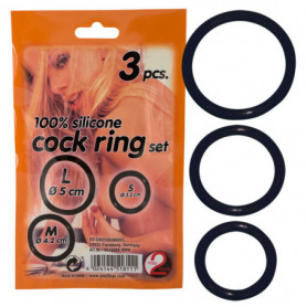 Anello fallico ritardante kit stimolante sessuale set cock ring miglior erezione