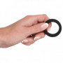 Anello fallico ritardante miglior erezione maschile in silicone stimolante black