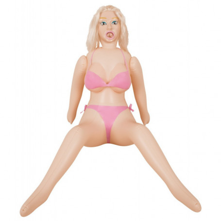 Bambola gonfiabile sexy real doll realistica stimolante vagina ano bocca finta