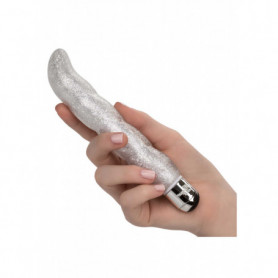 Vibratore vaginale piccolo dildo fallo vibrante liscio per punto G in silicone