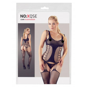 tutina sexy donna a rete intimo bodystocking con perizona lingerie catsuite