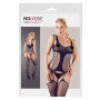 tutina sexy donna a rete intimo bodystocking con perizona lingerie catsuite