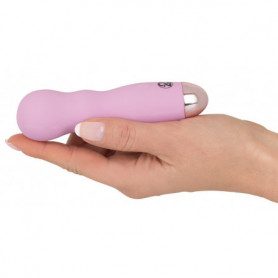 Vibratore piccolo massaggiatore vibrante vaginale clitoride in silicone morbido