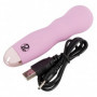 Vibratore piccolo massaggiatore vibrante vaginale clitoride in silicone morbido