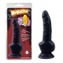 Fallo dildo nero realistico vaginale anale con ventosa