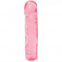 Fallo Jelly Classic dildo 8 crystal jellies pink