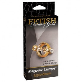 STRIZZACAPEZZOLI FETISH FANTASY GOLD MAGNETIC CLAMPS