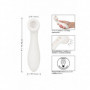 Vibratore vaginale succhia clitoride in silicone ricaricabile doppio stimolatore