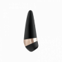 Stimolatore succhia clitoride Satisfyer pro 3+ vibratore silicone morbido nero