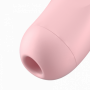 Succhia clitoride Satisfyer Curvy 2+ masturbatore massaggiatore per donna rosa