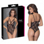 Body sexy in pizzo nero aperto regolabile intimo donna lingerie sexy scollato