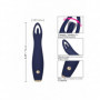 vibratore vaginale in silicone fallo vibrante stimola clitoride ricaricabile