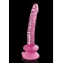 fallo realistico in vetro glass dildo con ventosa silicone pene vaginale anale