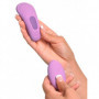 vibratore vaginale stimola clitoride in silicone con telecomando ricaricabile