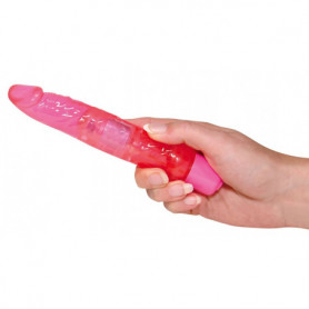 vibratore realistico pene finto fallo vibrante vaginale anale dildo liscio sex
