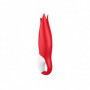 Vibratore vagina in silicone morbido dildo liscio vibrante anale Flower Power