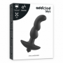 vibratore anale dilatatore butt plug fallo vibrante dildo in silicone morbido