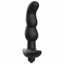 vibratore anale dilatatore butt plug fallo vibrante dildo in silicone morbido