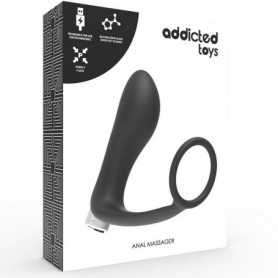 Vibratore prostatico dildo anale uomo con anello fallico stimolatore vibrante