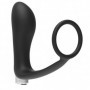 Vibratore prostatico dildo anale uomo con anello fallico stimolatore vibrante