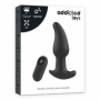 vibratore anale massaggiatore prostata butt plug in silicone con telecomando