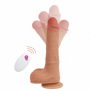 vibratore con ventosa in silicone dildo vibrante vaginale anale fallo realistico